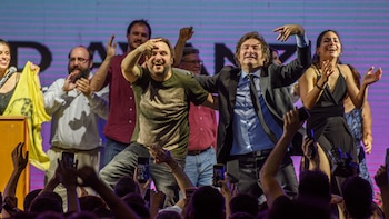 Euforia en el búnker de