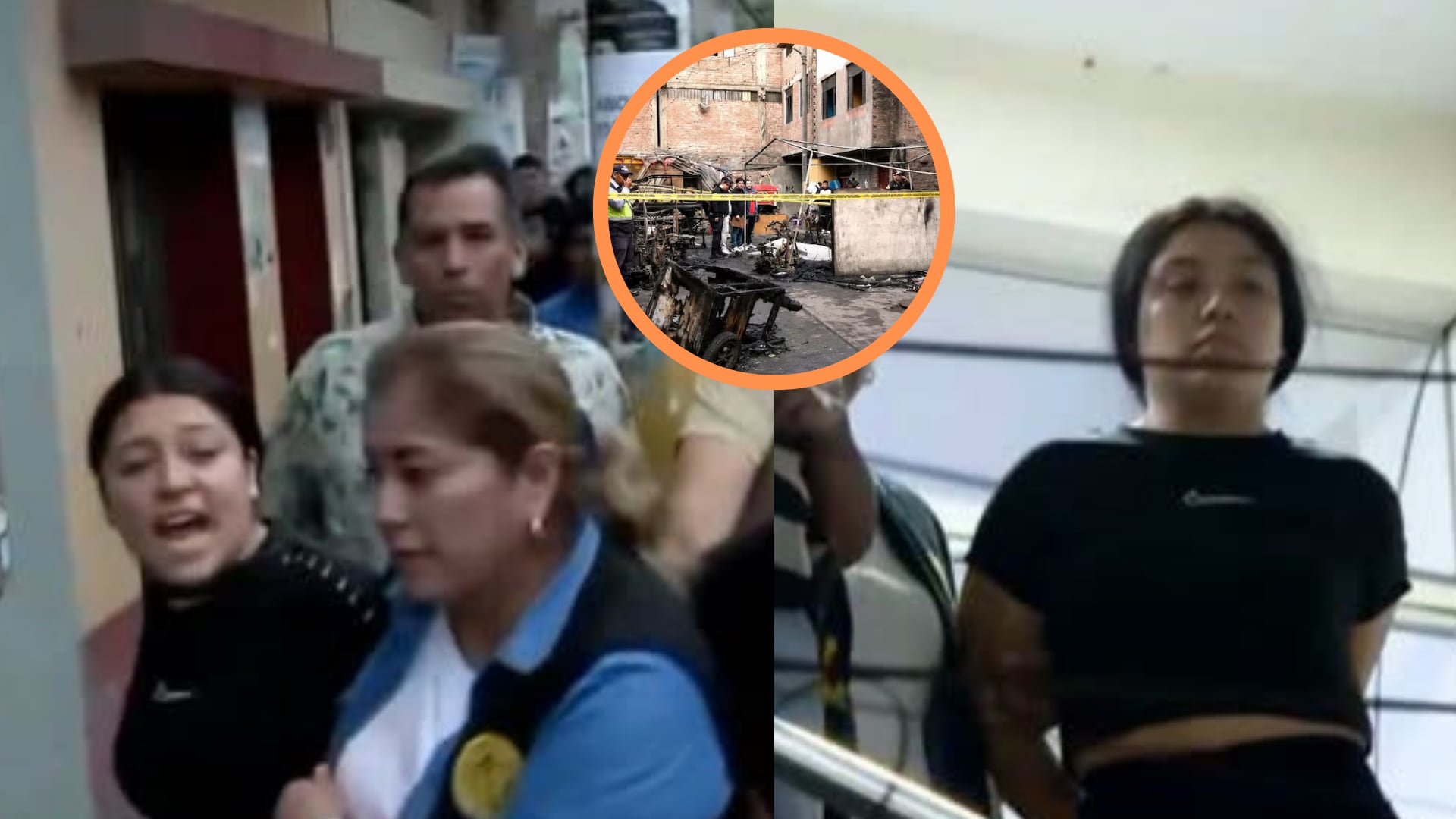 Detienen a la hermana de la mujer acusada de ordenar el incendio en La Victoria que provocó la muerte de 10 integrantes de una familia