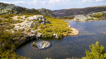 El impresionante lago de Portugal