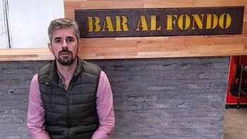 Patricio Evans, este mediodía en