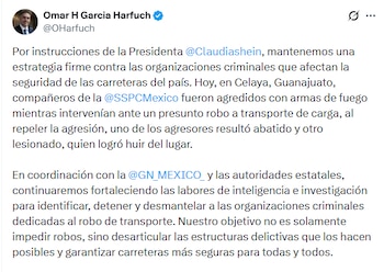 (Crédito: X | @OHarfuch)