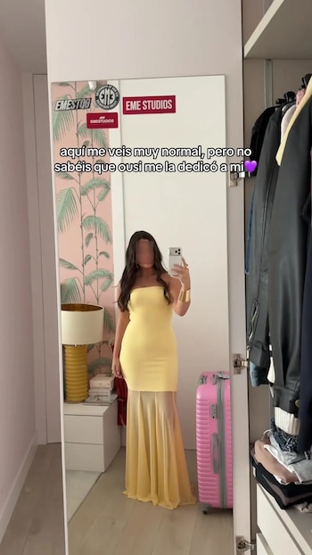Daniella Bustamante en su habitación en la casa de Paula Echevarría (REDES SOCIALES).