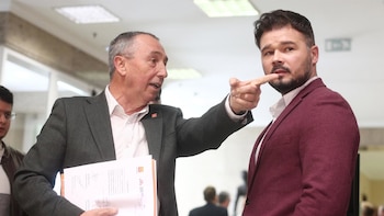 Baldoví vería "perfecto" un acto de Rufián y Oltra y dice que le gustó más el que hizo con Delgado que el de Montero