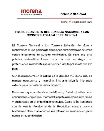 Comunicado Oficial.