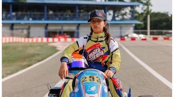 Valentina Helena Tavárez, la piloto dominicana de 13 años que busca su tercera final mundial de karting en Valencia