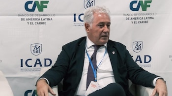 Matías Patanian, exvicepresidente del Club Atlético River Plate, durante el evento organizado por ICAD (imagen cedida por ICAD)