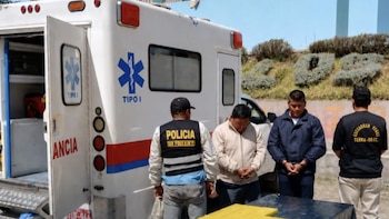 Hallan 69 paquetes de cocaína ocultos en una ambulancia que llegó a Ayacucho tras trasladar a un menor desde Cusco