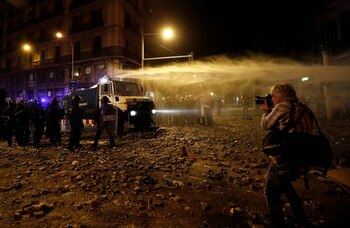 Los Mossos d'Esquadra utilizaron el