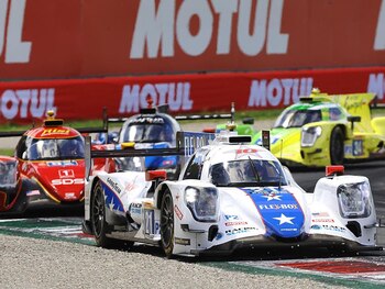 Automóvil DragonSpeed (primer plano). Foto: Instagram @sebasmontoya58