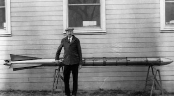 El primer cohete de combustible líquido marcó el inicio de una nueva era científica