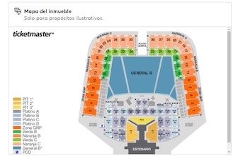 Mapa oficial del evento de