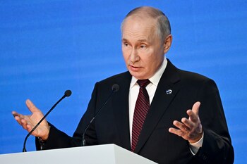 El presidente ruso Vladimir Putin