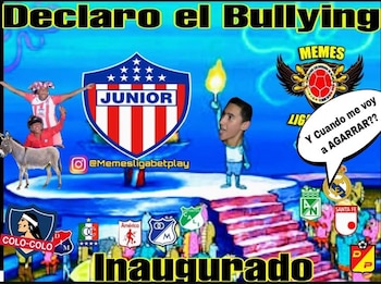 Junior se convirtió en blanco