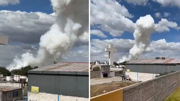 Se registró una explosión en