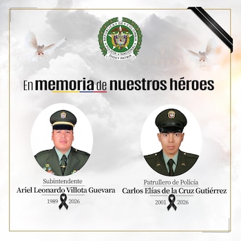 Policía Nacional - crédito @DirectorPolicia/X