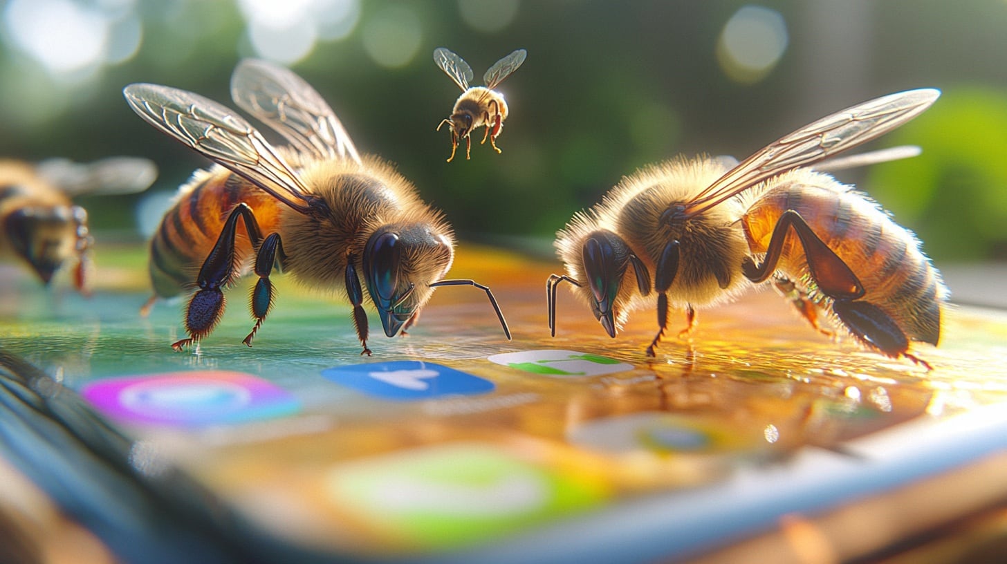 Buscar refugio en un lugar cerrado, como un vehículo o edificio, es la acción más segura según expertos para evitar más picaduras de abejas. - (Imagen Ilustrativa Infobae)