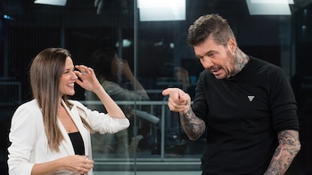 Entrevista de Luciana Rubinska a Marcelo Tinelli