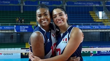 Jugadora de la selección peruana