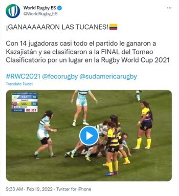 Las colombianas demostraron esa tenacidad