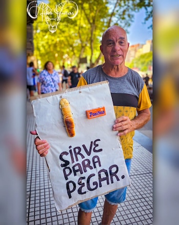 La foto que sacó ayer