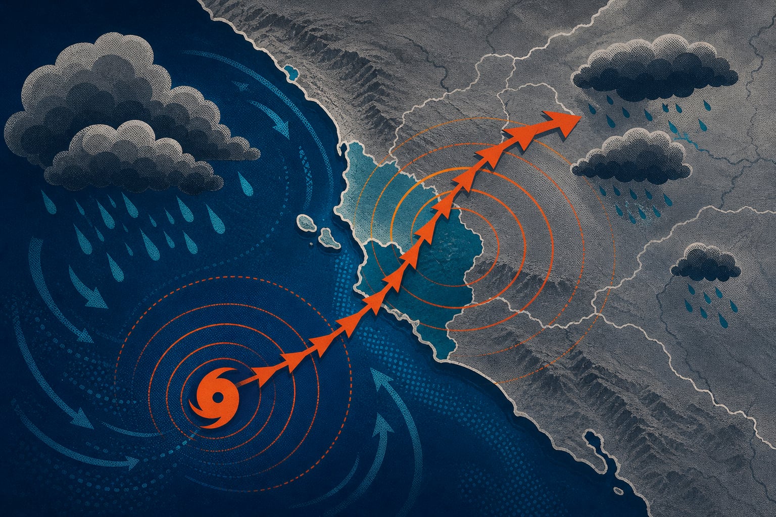Tormenta tropical Vance avanza hacia el noroeste de Manzanillo: prevén lluvias muy fuertes en Nayarit y Jalisco