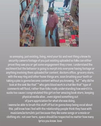 La difusión de grabaciones de cámaras de seguridad en Ciudad de México desata debate sobre límites de privacidad de figuras públicas (IG)