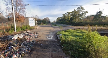 La zona donde ocurrió el