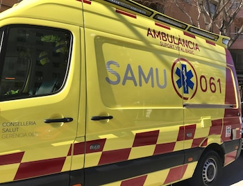 06/02/2019 Una ambulancia del SAMU 061.
POLITICA ESPAÑA EUROPA ISLAS BALEARES AUTONOMÍAS