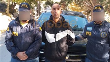 Antu Carrera tras ser detenido