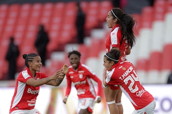 Mariana Zamorano es la goleadora de Independiente Santa Fe en la Copa Libertadores Femenina - crédito Conmebol