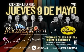 Listado de conciertos por el