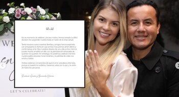 Brunella Horna y Richard Acuña