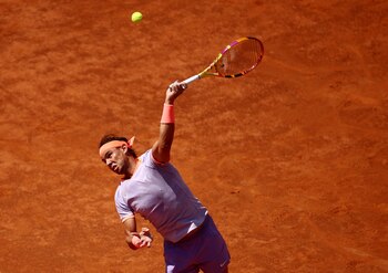 Nadal remata en Roma (REUTERS/Guglielmo
