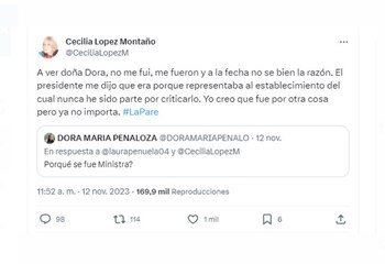 Con este mensaje en su