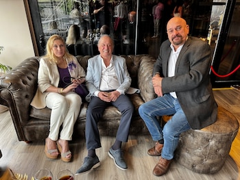 El productor Héctor Cavallero asistió