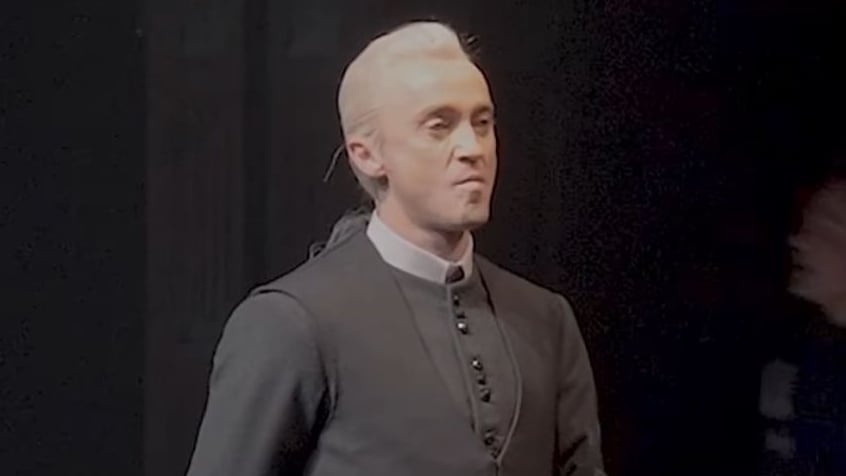 Tom Felton considera que su caracterización en Broadway como Draco le queda mejor. (captura de video)