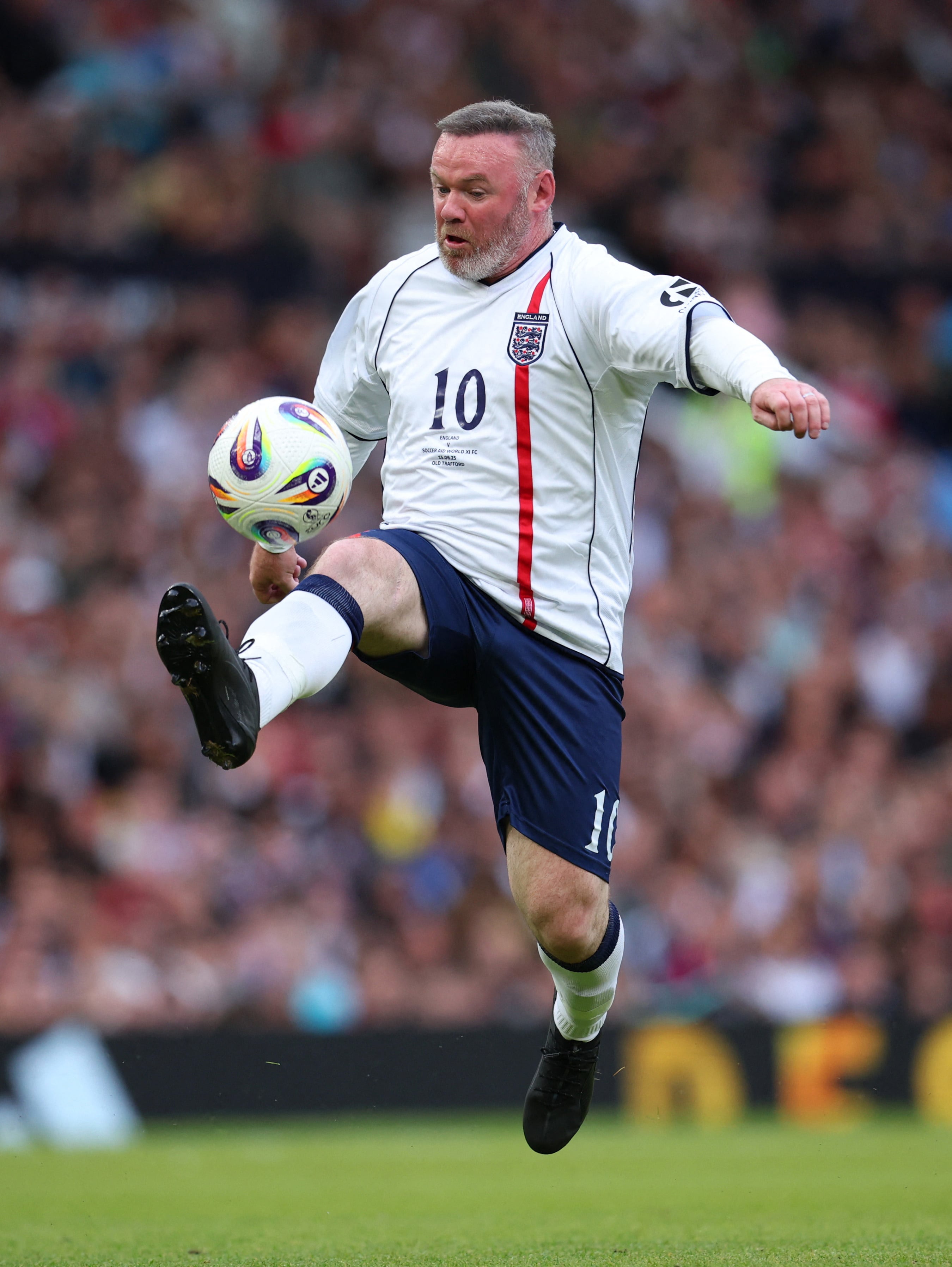 Wayne Rooney es el máximo goleador del Manchester United y, hasta 2023, también era de la selección inglesa (Reuters/Ed Sykes)