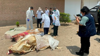 Un cuerpo fue encontrado dentro