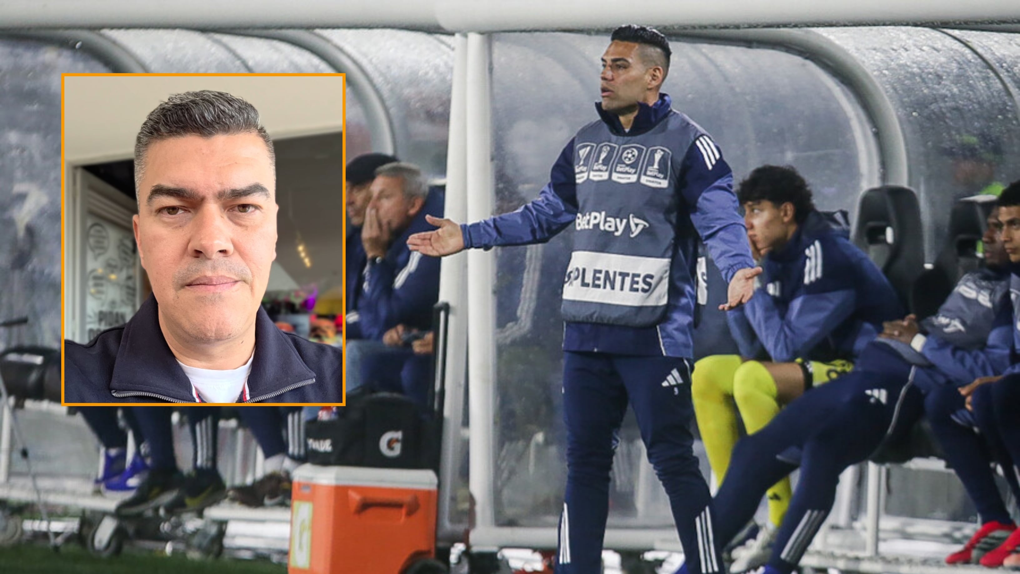 Hinchas de Millonarios furiosos con Eduardo Luis por “irrespeto” a Falcao: “Nada que tenga que ver con él”