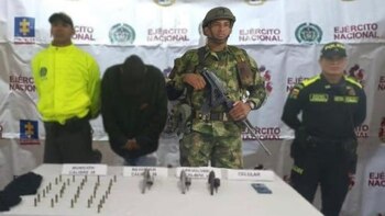 Autoridades presentaron a una persona