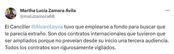 La saliente directora de la
