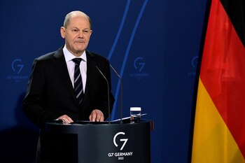 El canciller alemán Olaf Scholz (REUTERS)