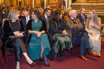 La embajadora británica se refirió