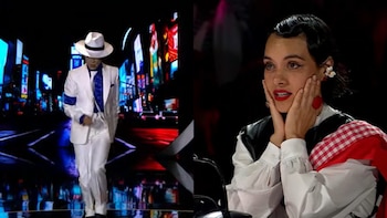 Gabriela Villanueva, imitadora de Michael