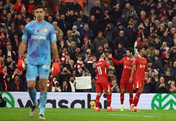 La frustación del Dibu Martínez