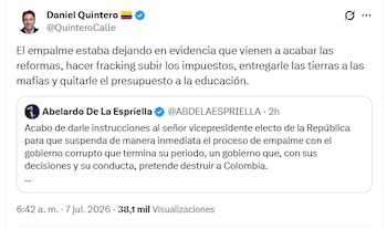 El superintendente de Salud reaccionó a la suspensión del empalme - crédito X