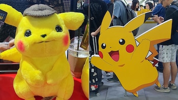 Pikachu también dijo presente en