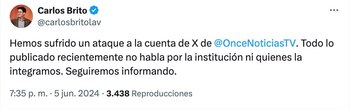 carlos brito canal once