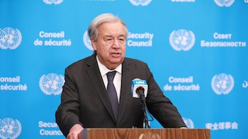 Guterres pide respetar el alto el fuego y restablecer el tráfico marítimo en el marco del conflicto en Irán