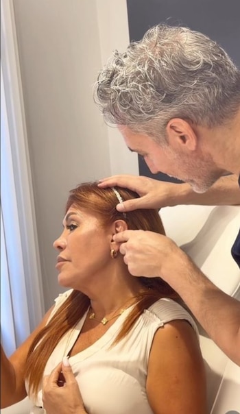 La periodista relató que la